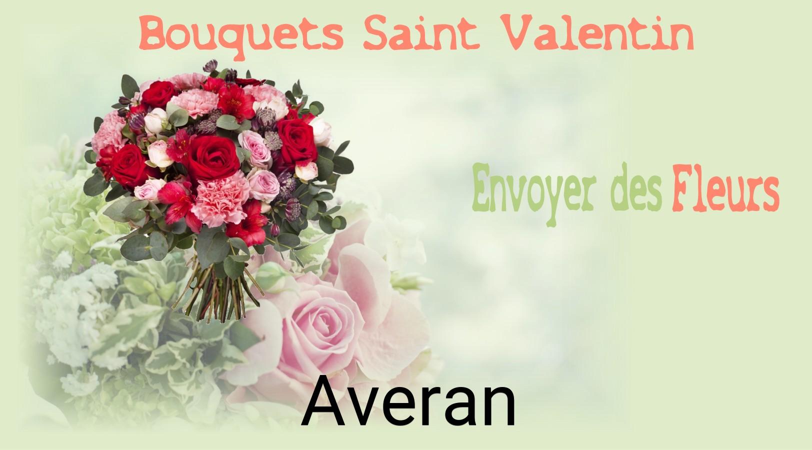 Roses de Saint-Valentin livrées à Averan